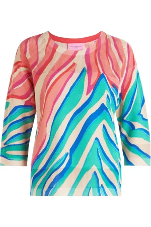 Betty Barclay Truien, Dames, Veelkleurig, 4Xl, Trui met dierenprint