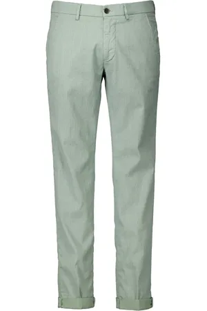Masons Broeken, Heren, Groen, M, Mintgroene Broek