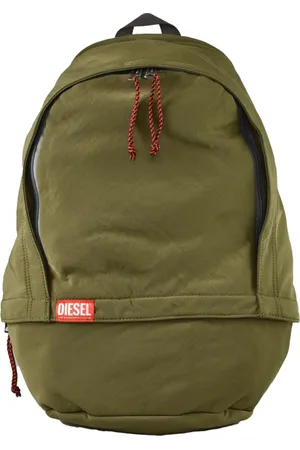 Diesel Tassen, Heren, Groen, ONE Size, Polyester, Rugzak