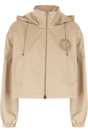 Fendi Jassen, Dames, , XS, Stijlvolle Jassen en Vesten Collectie
