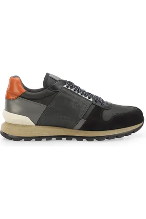 Ambitious Schoenen, Heren, Grijs, 41 EU, Leer, Silky Runner Sneaker