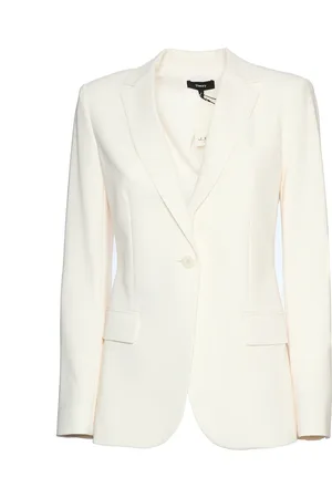 THEORY Jassen, Dames, , S, Rijst Blazer Stapel Jas