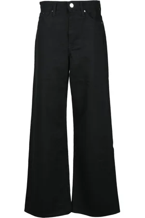 Calvin Klein Jeans, Dames, Zwart, W30, Katoen, Wijde Jeans