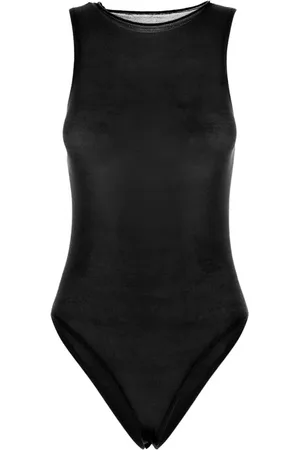 UMA WANG Tops, Dames, Zwart, M, Transparante Body voor Vrouwen