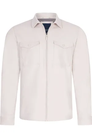 Cavallaro Napoli Jassen, Heren, , L, Polyester, Stijlvolle Overshirt Zerino