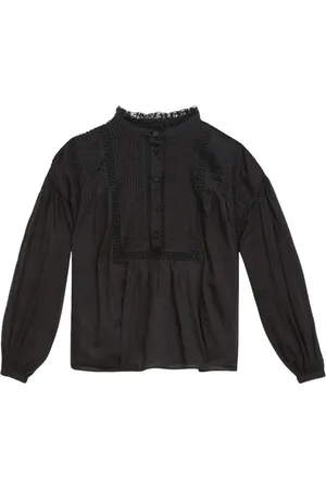 Isabel Marant Blouses & Shirts, Dames, Zwart, M, Zwarte Disia Top