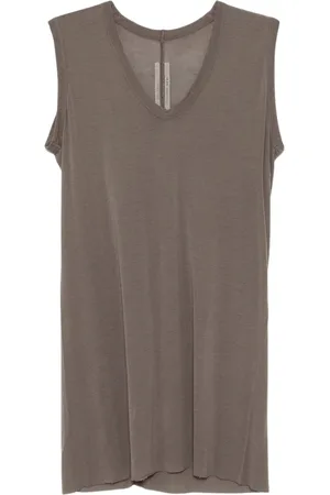 Rick Owens Tops, Dames, Bruin, M, Stijlvolle Damesmode Collectie