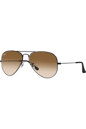 Ray-Ban Accessoires, unisex, Zwart, 58 MM, Klassieke Aviator Zonnebril