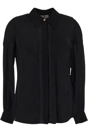 Elisabetta Franchi Blouses & Shirts, Dames, Zwart, S, Dames Shirt Mode