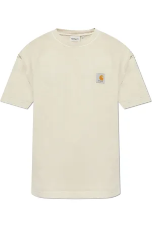 Carhartt Tops, Heren, , L, Katoen, T-shirt met logo