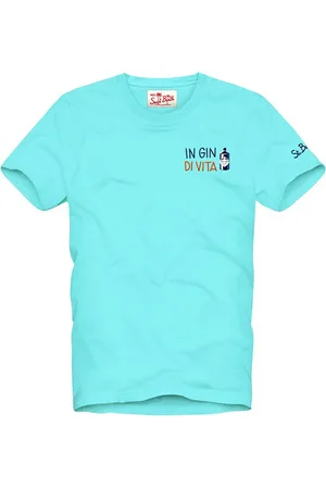 MC2 SAINT BARTH Tops, Heren, Blauw, XL, T-Shirts