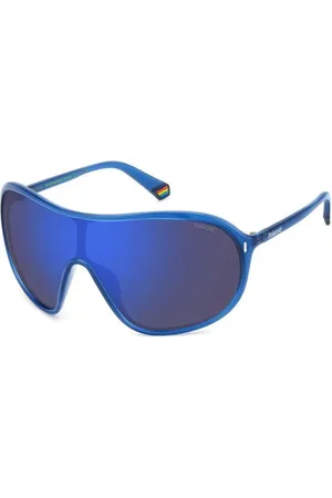 Polaroid Accessoires, unisex, Blauw, ONE Size, Vintage Gele Gepolariseerde Zonnebril