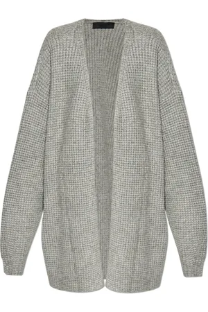 FEAR OF GOD Truien, Dames, Grijs, M, Polyester, Geribbelde Vest
