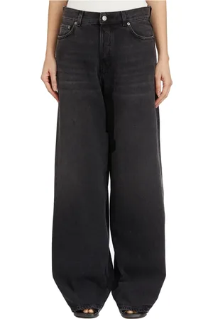 haikure Jeans, Dames, Blauw, W26, Denim, Mid Denim Korea Broek