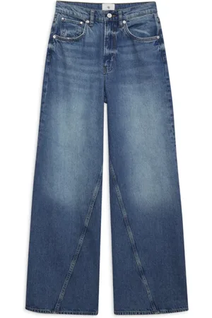ANINE BING Jeans, Dames, Blauw, W28, Denim, Blauwe Egeïsche Jeans