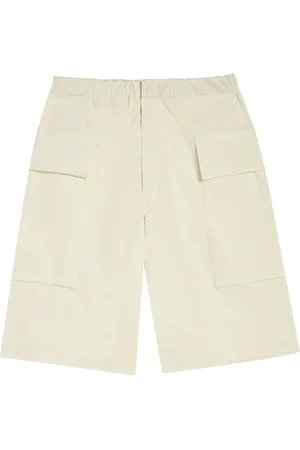 Jil Sander Korte broeken, Heren, , L, Neutrale shorts voor een stijlvolle look