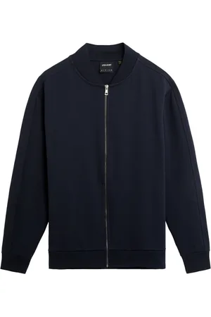 Lyle & Scott Jassen, Heren, Blauw, 2Xl, Mid Layers Twill Interlock Bomber Jacket