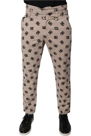 Dolce & Gabbana Jeans, Heren, , L, Denim, Logo Skinny Denim Jeans