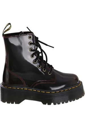 Dr. Martens Schoenen, Dames, Zwart, 36 EU, Leer, Arcadia Platform Leren Laarzen