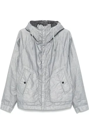 C.P. Company Jassen, Heren, Grijs, M, Stijlvolle Jas voor Mannen
