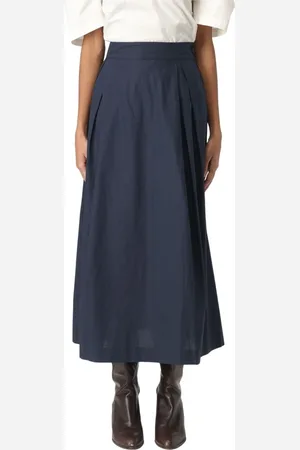 Woolrich Rokken, Dames, Blauw, S, Eenvoudige Rok voor Vrouwen