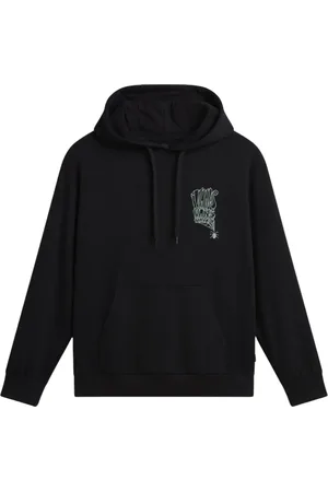 Vans Sweatshirts & Hoodies, Heren, Zwart, S, Katoen, Doodle Hoodie Relaxte Fit Sweater