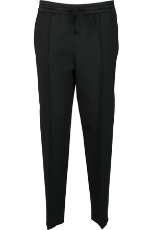Twin-Set Broeken, Dames, Zwart, XL, Wol, Broek