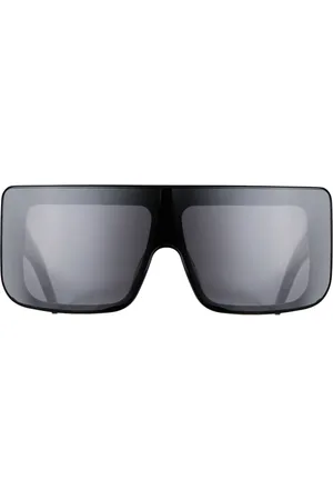 Rick Owens Accessoires, Heren, Zwart, ONE Size, Documenta Zonnebril