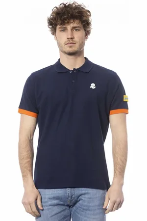 Invicta Tops, Heren, Blauw, XL, Polo-shirts kleding