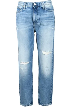 Calvin Klein Jeans, Dames, Blauw, W29, Katoen, Jeans