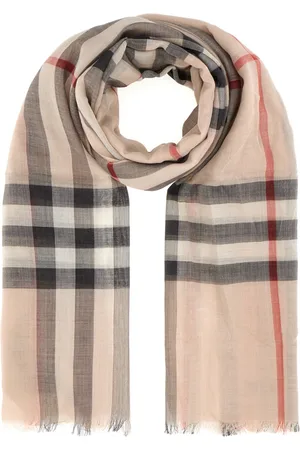 Burberry Accessoires, Dames, , ONE Size, Wol, Stijlvolle Sjaals en Shawls Collectie