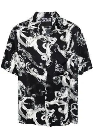 VERSACE Overhemden, Heren, Veelkleurig, M, Overhemden