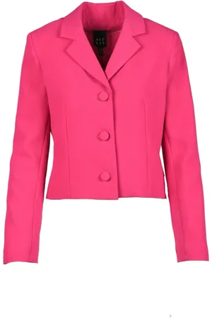 ACCESS FASHION Jassen, Dames, Roze, S, Polyester, Gerecyclede Polyester Blazer