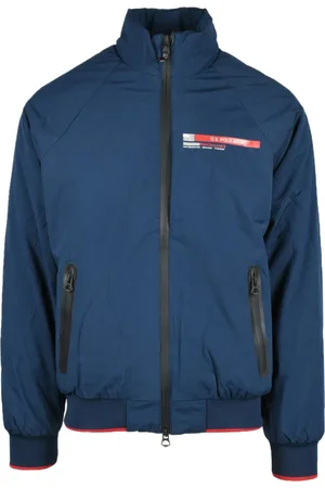 U.S. Polo Assn. Jassen, Heren, Blauw, L, Polyester, Capospalla