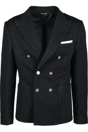 D.A. Daniele Alessandrini Jassen, Heren, Zwart, M, Polyester, Jas
