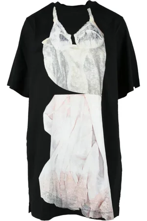 Msgm Kleedjes, Dames, Zwart, M, Katoen, Damesjurk
