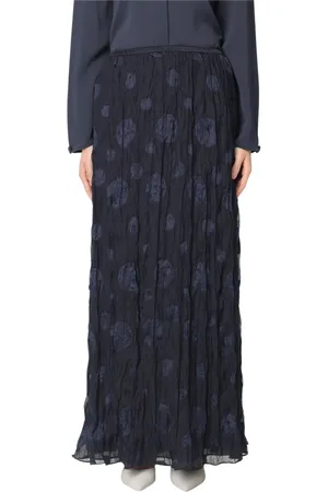 Emporio Armani Rokken, Dames, Blauw, S, Stijlvolle Rok voor Vrouwen