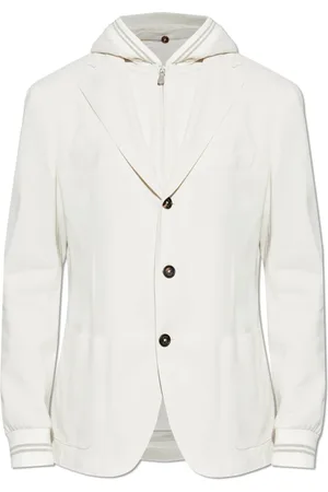 ELEVENTY Jassen, Heren, , L, Katoen, Dubbel-laagse blazer