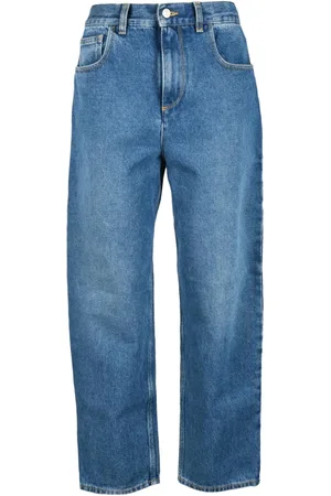 Moncler Jeans, Dames, Blauw, M, Katoen, Jeans