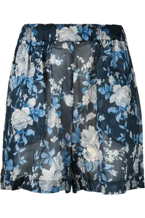 SEMICOUTURE Korte broeken, Dames, Veelkleurig, 2Xs, Katoen, Shorts