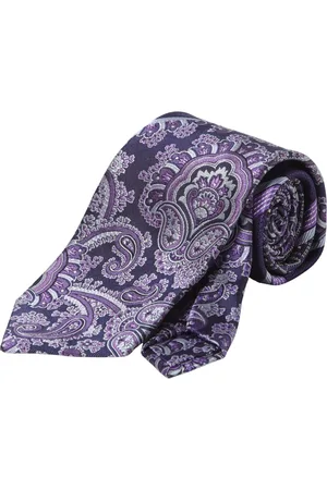 Etro Accessoires, Heren, Veelkleurig, ONE Size, Stof Patch Stropdassen