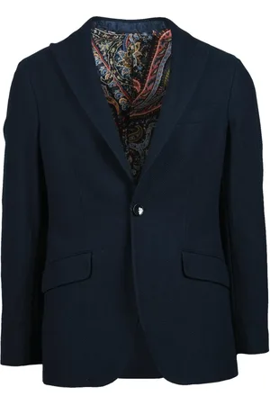 Etro Jassen, Heren, Zwart, M, Katoen, Katoenen Jas