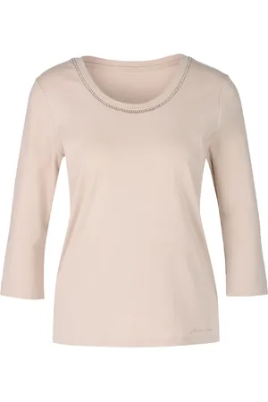 Marc Cain Tops, Dames, , L, T-shirt met J15 design