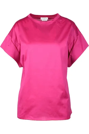 BALLANTYNE Tops, Dames, Roze, M, Katoen, Tshirt