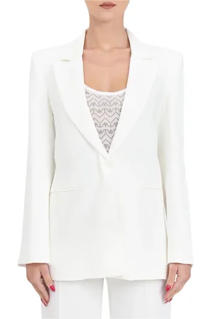 Patrizia Pepe Jassen, Dames, Wit, M, Jas