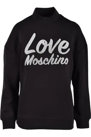 Moschino Sweatshirts & Hoodies, Dames, Zwart, M, Katoen, Maglia