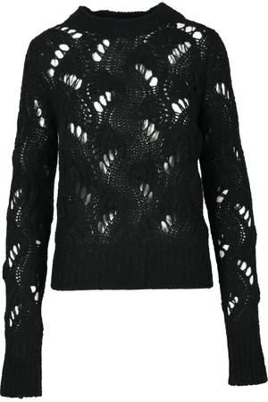 Dondup Truien, Dames, Zwart, S, Wol, Maglia