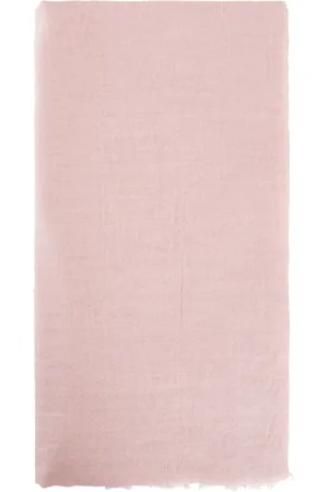 DESTIN Accessoires, Dames, Roze, ONE Size, Katoen, Roselightweight Gebreid met Franje