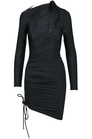 Balenciaga Kleedjes, Dames, Zwart, M, Damesjurk