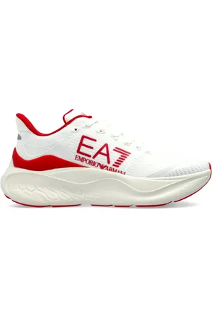 EA7 Schoenen, Heren, Wit, 43 1/2 EU, Sportschoenen met logo
